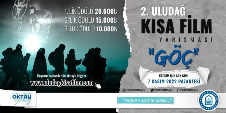 2. ULUDAĞ KISA FİLM YARIŞMASI’NA BAŞVURULARI DEVAM EDİYOR