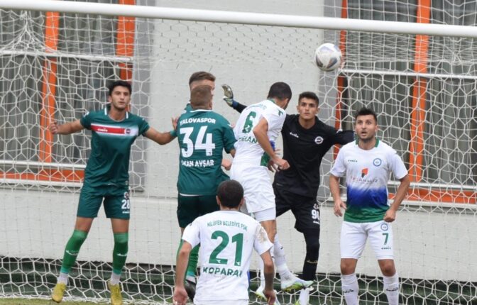 NİLÜFER BELEDİYE FUTBOL SK RAHAT KAZANDI