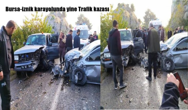 Yine aynı yolda kaza!