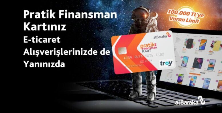 Albaraka Pratik Finansman Kart E-ticarete açıldı!