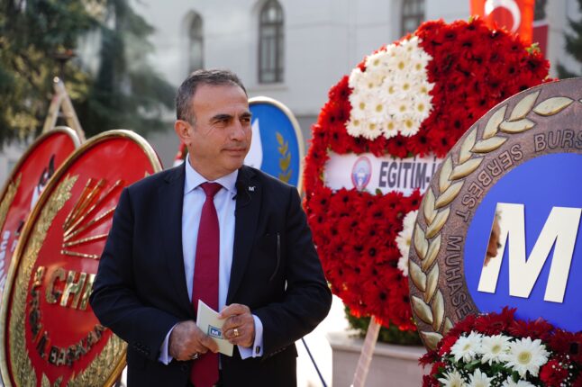 Bursa SMMMO’dan 10 Kasım anması