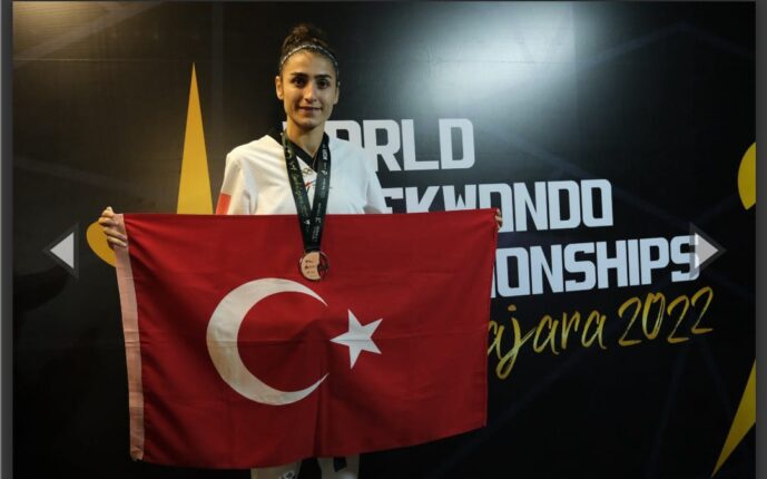 Hatice Kübra ‘dünya üçüncüsü’