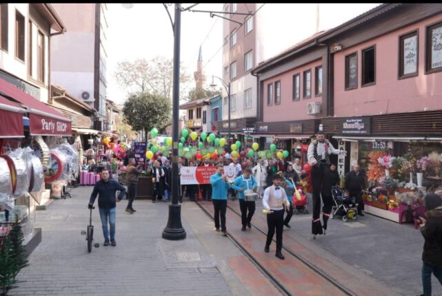 SAĞLIK ÇALIŞANLARI DİYABET FARKINDALIĞI İÇİN YÜRÜDÜ