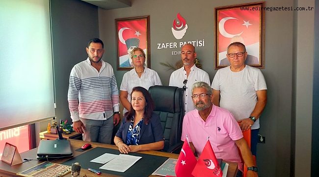 Zafer Partisi Edirne’de Şok İstifa! 3 İlçe ve İl Yönetimi İstifa Etti!