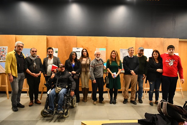 Beylikdüzü Otizmle Mücadele Derneği’nin ‘Uluslararası Engelsiz Düşünce Karikatür Sergisi büyük ilgi gördü