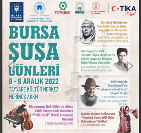 Bursa’da Şuşa günleri