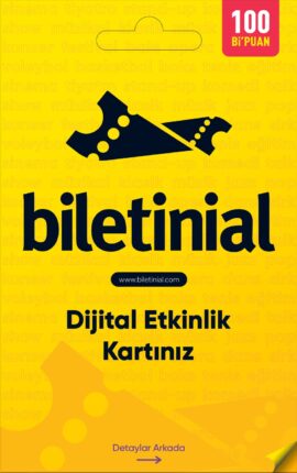 Biletinial’dan “Türkiye’nin İlk Dijital Etkinlik Kartı”