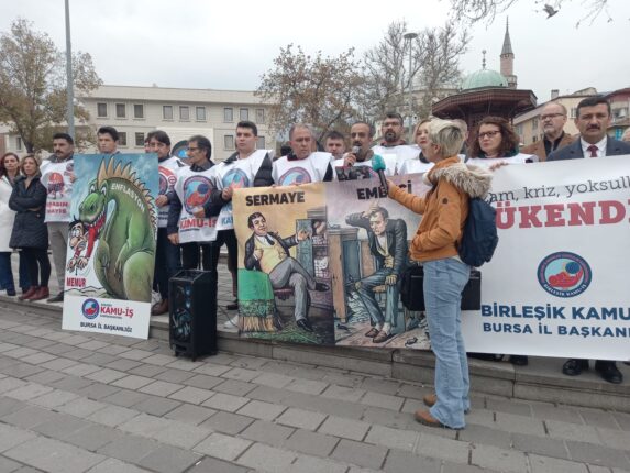 Birleşik Kamu-İş Bursa: 2023 bütçesinde aslan payı Beştepe’ye!