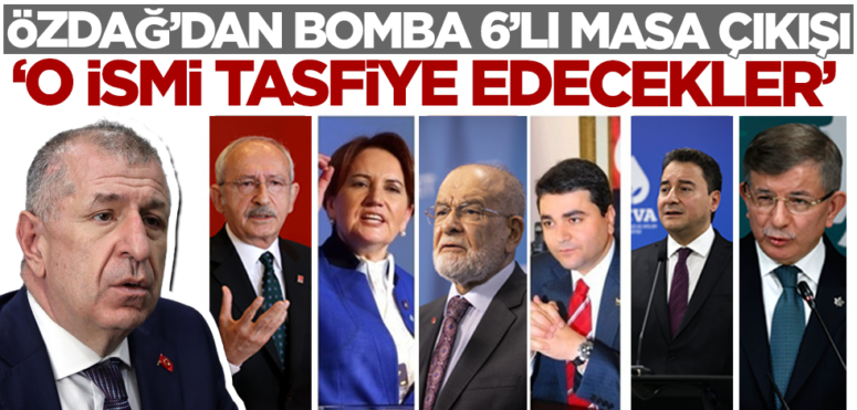 6’LI MASADA ÜMİT ÖZDAĞ ETKİSİ