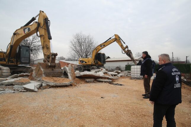 NİLÜFER’DE KAÇAK YAPILARLA MÜCADELEYE DEVAM