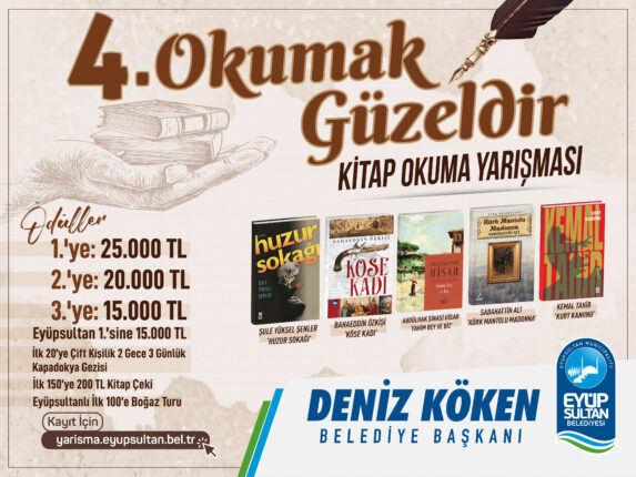 4. Okumak Güzeldir Kitap Okuma Yarışması başladı