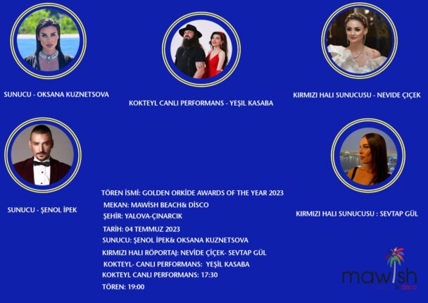 Golden Orkide Awards Of The Years ‘ta  sunucular belli oldu!