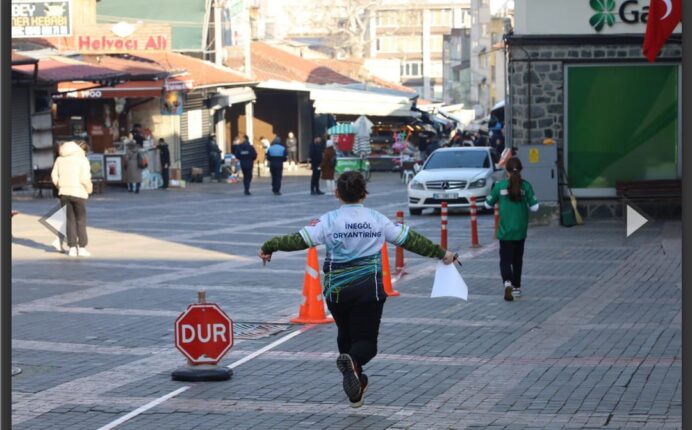 TARİHİ ÇARŞIDA ORYANTİRİNG HEYECANI