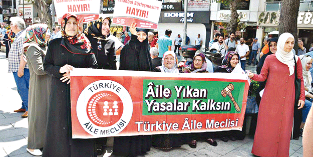 İstanbul Sözleşmesi’nden kurtulduk SIRA DİĞER İFSAT PROJELERİNDE…