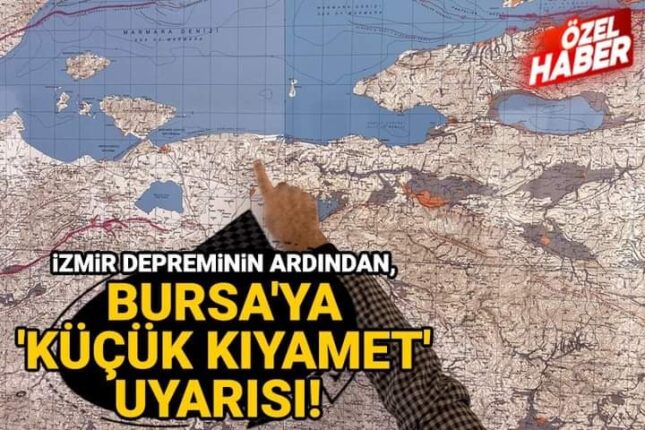 AFAD’TAN BURSA İÇİN 2 DEPREM SENARYOSU