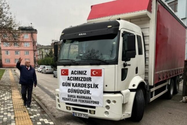 Bursalı Yozgatlılar; GÜN YARALARI SARMA ACILARA ORTAK OLMA GÜNÜ!