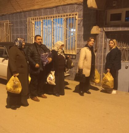 Depremzedelere Gürsu’da İYİ Moral!