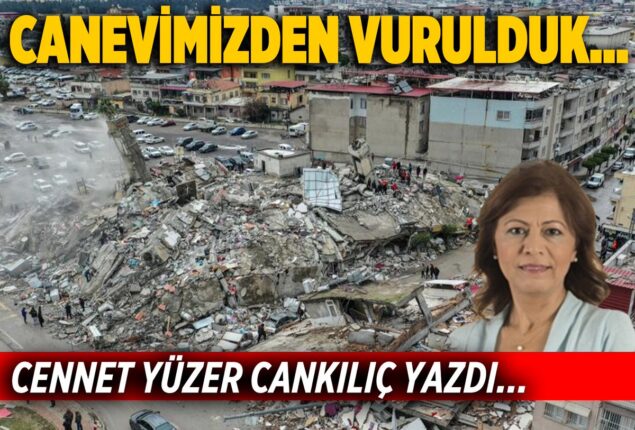 Bursalı Gazeteci Cennet Cankılıç Deprem Bölgesinde! “Şimdi Oralara Gidip Görme, Yaraları Sarma Zamanı!”