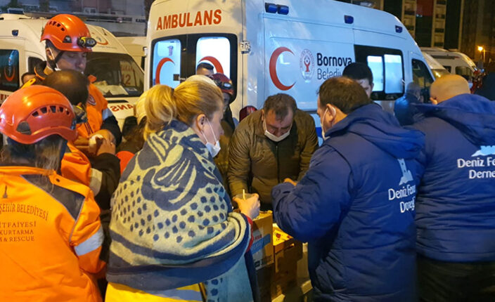 DENİZ FENERİ EKİPLERİ ACİL DURUM BÖLGELERİNDE!