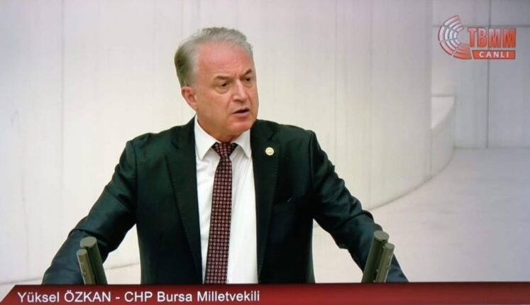 CHP’li Yüksel Özkan; YANDAŞ FİRMALARA BALLI İHALELER