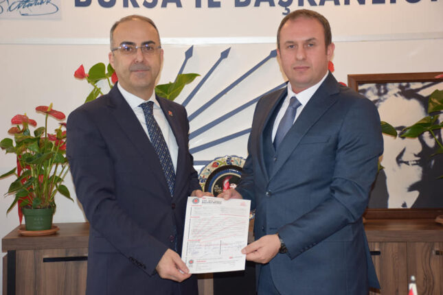 CHP’yi Bursa’nın Kalesi Yapmak İçin Adayım!