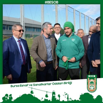 BESOB’a Bağlı Oda Başkanlarından Bursaspor’a Tam Destek!