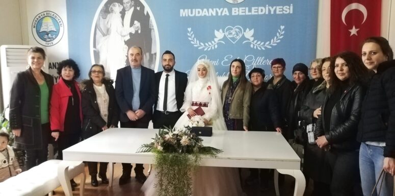 Mudanya’nın Güçlü Kadınları Depremzedeleri Nikah Masasında Buluşturdu!
