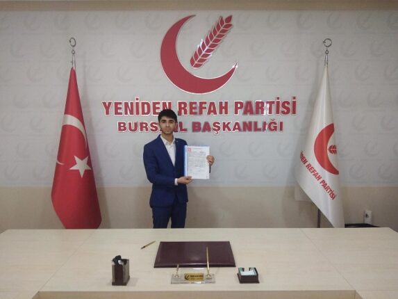 Bursa’nın En Genç Adayı Yeniden Refah’tan!
