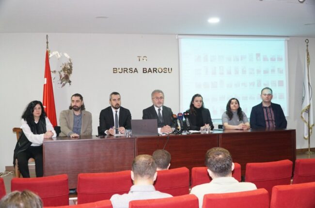 BURSA BAROSU DEPREM VE AFET HUKUKU MERKEZİ KURDU  ÖZTOSUN: HATA VE İHMALLERDEN SONRA YÖNETİCİLER DEMOKRATİK, LAİK BİR HUKUK DEVLETİNDE HELALLİK İSTEMEZ!