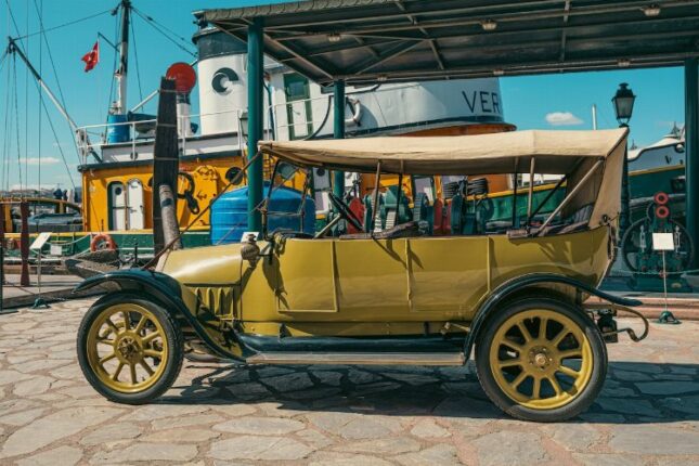 Atatürk’ün Çanakkale cephesinde kullandığı otomobil Rahmi M. Koç Müzesi’nde