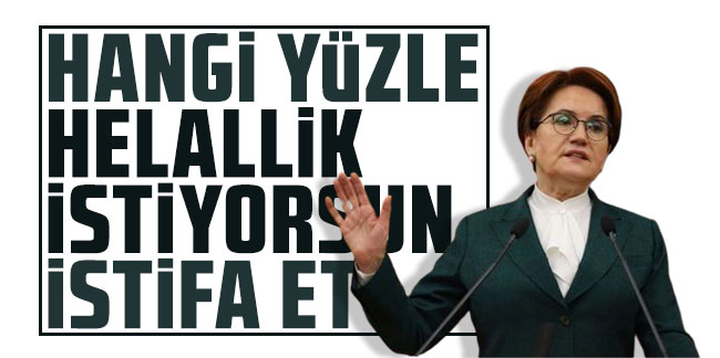 Hangi yüzle çıkıp helallik istiyorsun? Sayın Erdoğan! Yeter artık!