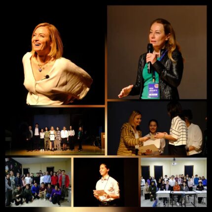 CEYDA DÜVENCİ’NİN AÇILIŞ KONUŞMASINI YAPTIĞI TEVİTÖL MESLEK ATÖLYELERİ’NDE, ALANINDA UZMAN İSİMLER ÖZEL YETENEKLİ ÖĞRENCİLERLE BULUŞTU!