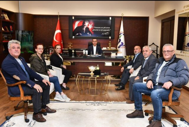 Adalet Partisi  Milletvekili Adaylarından Başkan Kanar’a Ziyaret