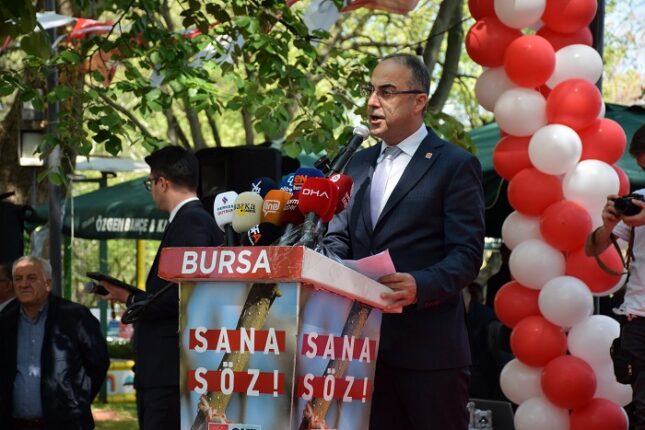 CHP BURSA’DA BÜYÜK COŞKU