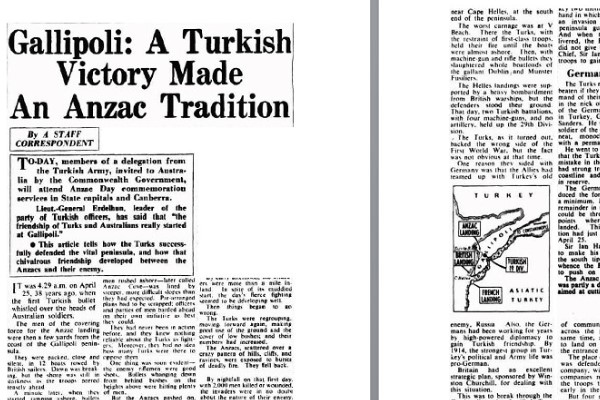 Avustralyalıların Atatürk’e hayranlığı