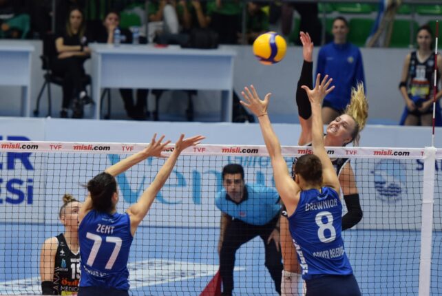 Nilüfer Avrupa yolunda avantajı kaptı