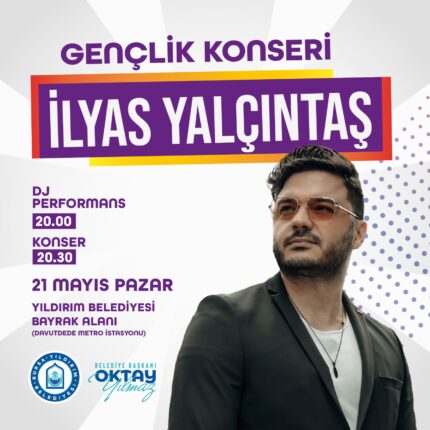 YILDIRIM’DA 19 MAYIS’A ÖZEL GENÇLİK KONSERİ