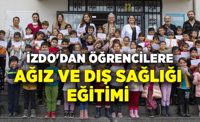 İZDO’dan Egekent İlkokulu Öğrencilerine Ağız ve Diş Sağlığı Eğitimi