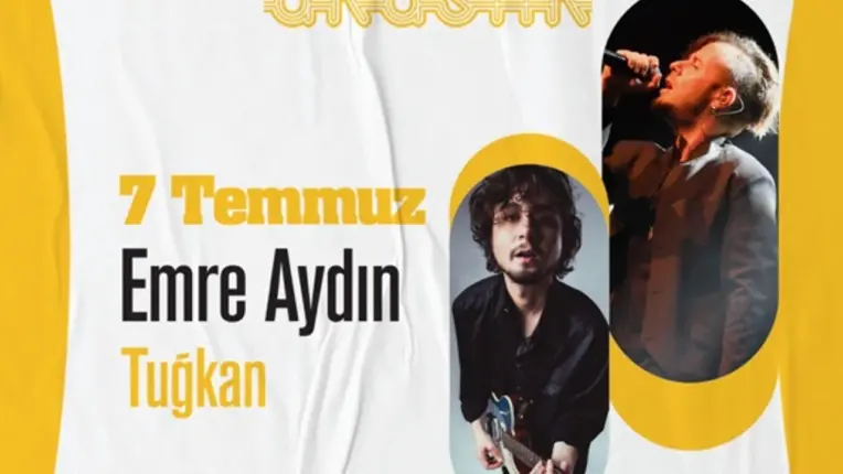 EMRE AYDIN ve TUĞKAN, %100 AKUSTİK ŞARKILARIYLA 7 TEMMUZ’DA KÜÇÜKÇİFTLİK BAHÇE’DE!