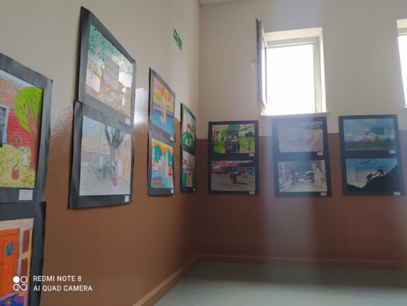 Ortaokul Öğrencilerinden Griye Veda Renklere Merhaba Sergisi