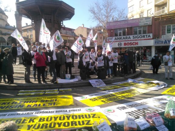 Bursa Tüm Emeklilerin Sendikası: Ne Yaparsanız Yapın Yıkılmayacağız!