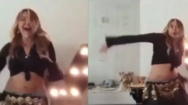 YONCA EVCİMİK’TEN SİMGE’YE DANSLI DESTEK