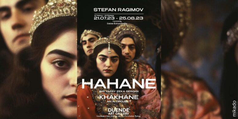 TÜRKİYE’DEKİ İLK YAPAY ZEKA DESTEKLİ SOLO SERGİ “HAHANE” (KHAKHANE)SANATSEVERLERE KAPILARINI AÇTI!