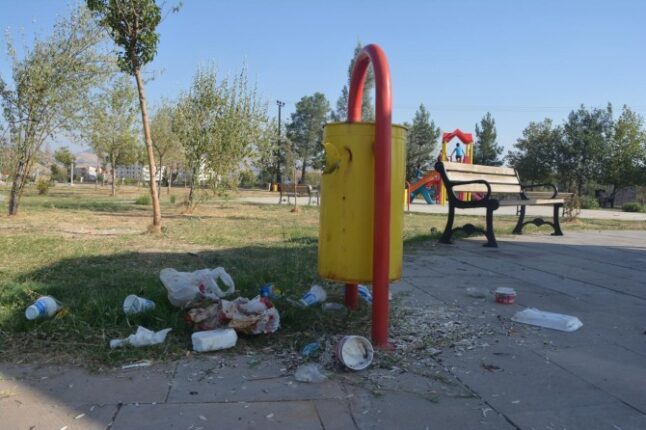 Yıldırım’da Parkların Hali İçler Acısı!