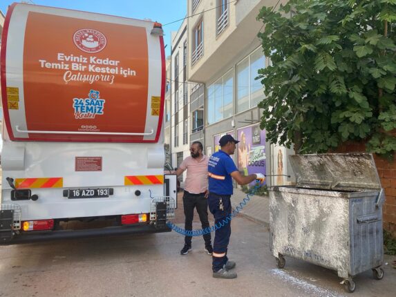 Sineklerin İmparatorluk Kurduğu Kestel’de Bataklığı Büyükşehir Kuruttu!