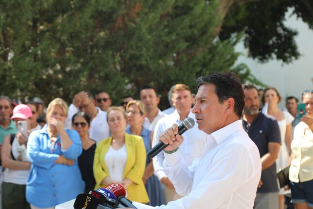 ARSUZ BELEDİYESİNDEN BODRUM’A HEDİYE  HATAY ARSUZ DOSTLUK ANITI AÇILIŞI
