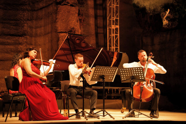 Metropolis Piano Quartet Gümüşlük’te festival sahnesindeydi