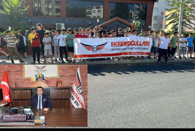 EKREMOĞULLARI ÇOCUKLARIN YÜZÜNÜ GÜLDÜRDÜ