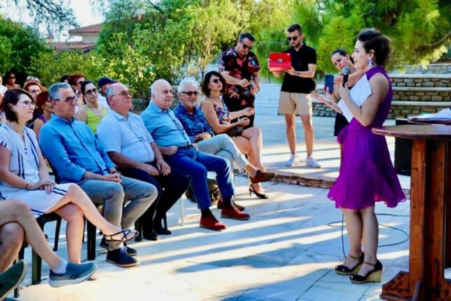 UKKSA, 13. Knidos’un Sır’ı Sanat Festivali’nde Edebiyat ve Şiir’in Ötesi Yaşandı.