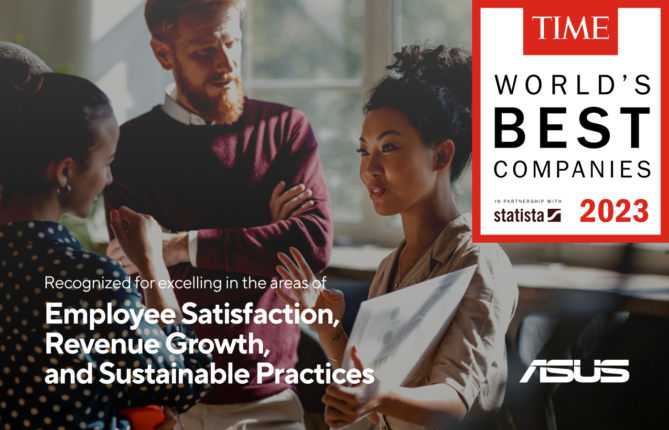 ASUS, TIME’ın “Dünyanın En İyi Şirketleri’’ listesinde